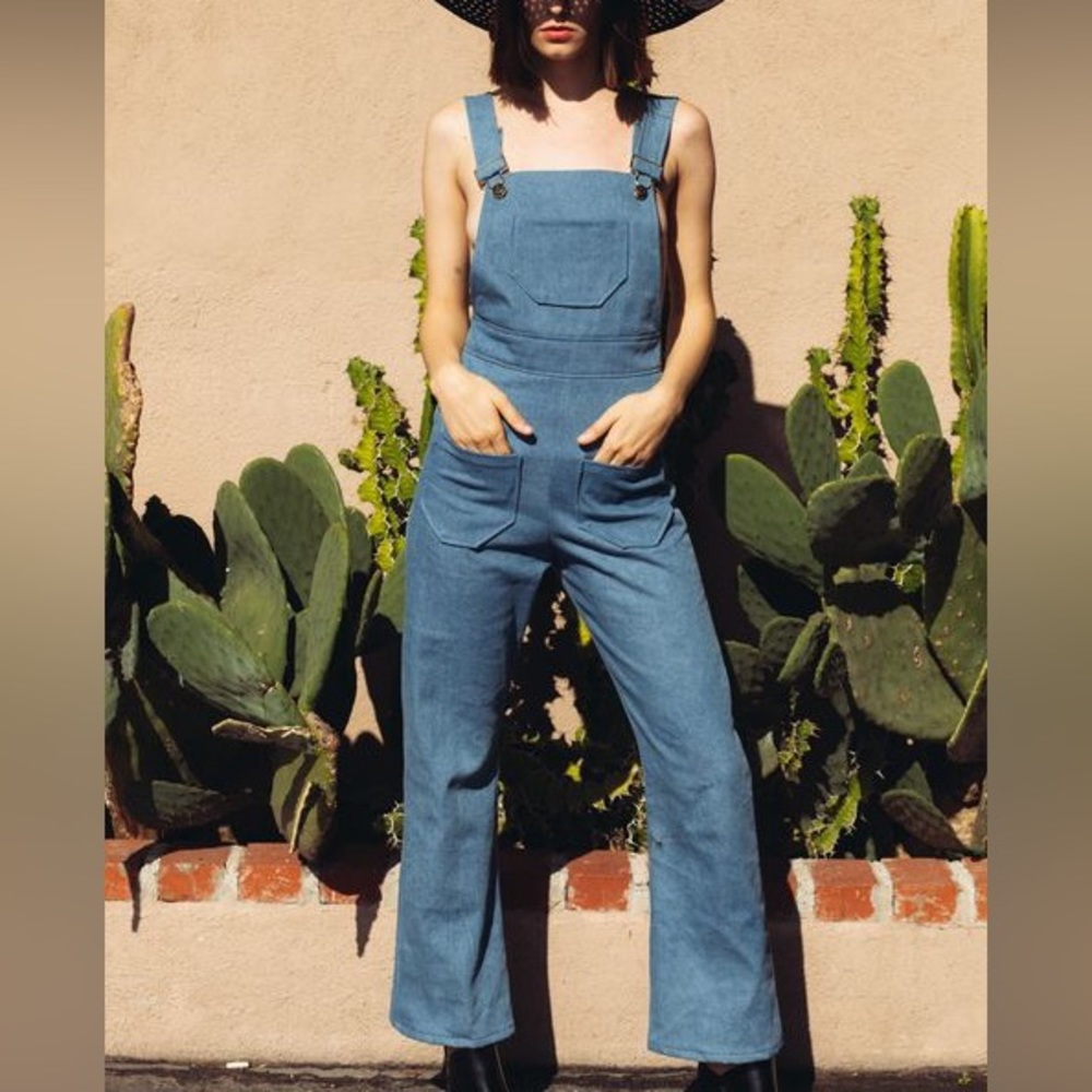 Lykke Wullf denim anita overalls XS deadstock - Picture 8 of 8
